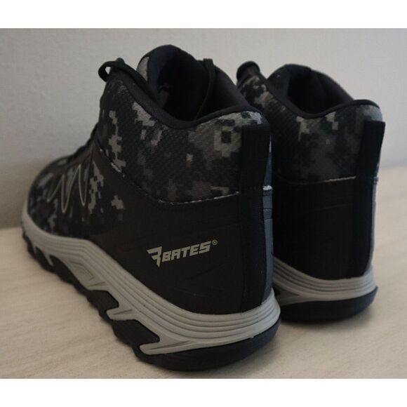 Bates E01054 Men's Sz 12 Black Camo Rush Mid Slip Resistant Tactical Boots - Picture 8 of 9